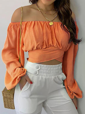 Blusa Flora Estampada com Manga