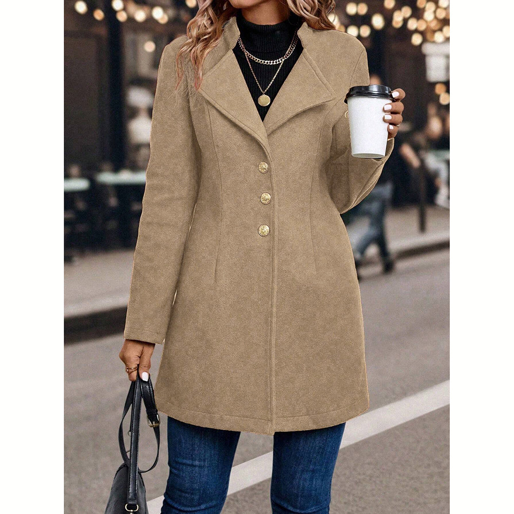 Casaco Feminino de Lã Batida Lysandra