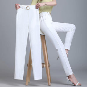 Calça em Seda Gelo / Frescor e Luxo para todos os momentos - Oferta Válida Apenas Hoje!