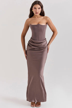 Vestido Longo Modelador Corselet Modern La Noche - GOLDEN ERA