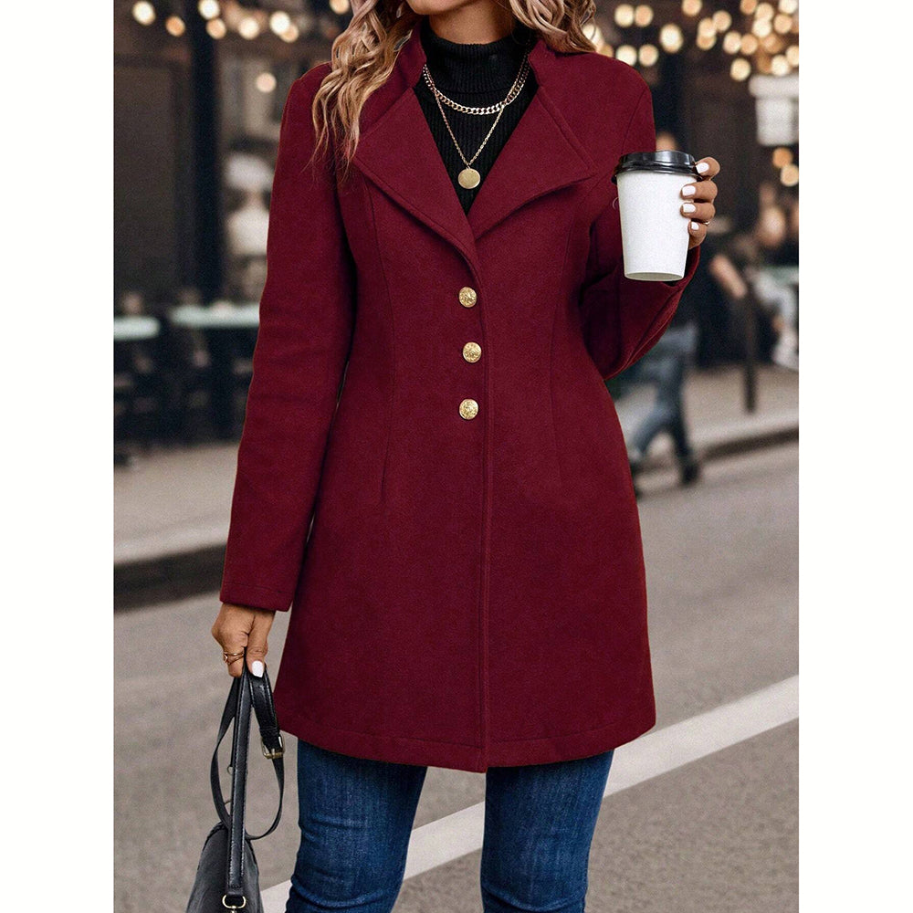 Casaco Feminino de Lã Batida Lysandra