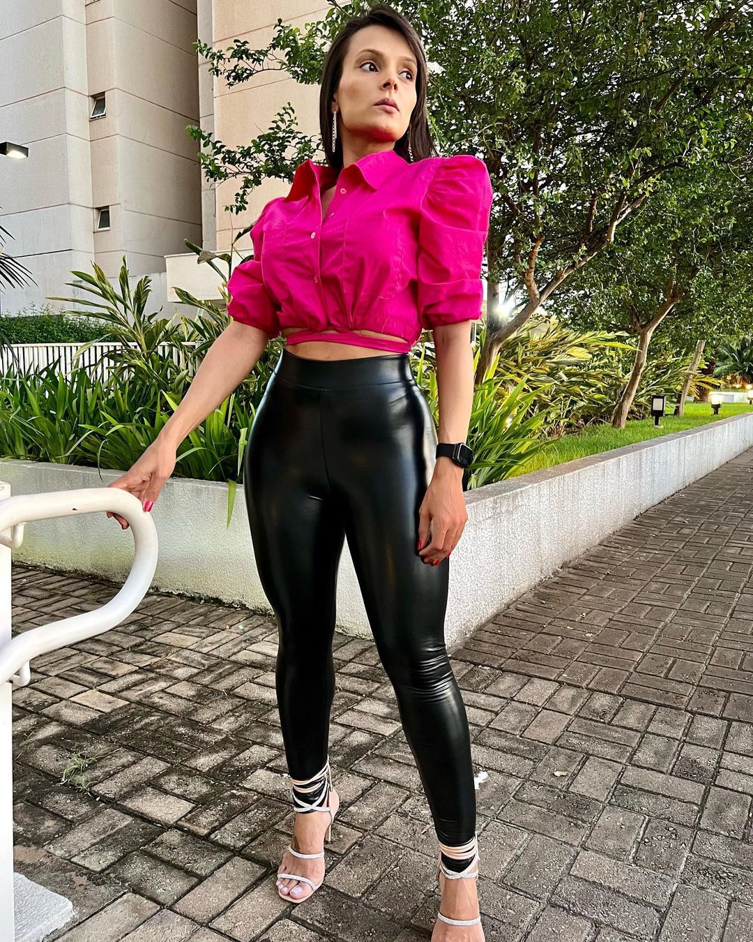 Calça Luxury Legging couro - Tendência para o Inverno