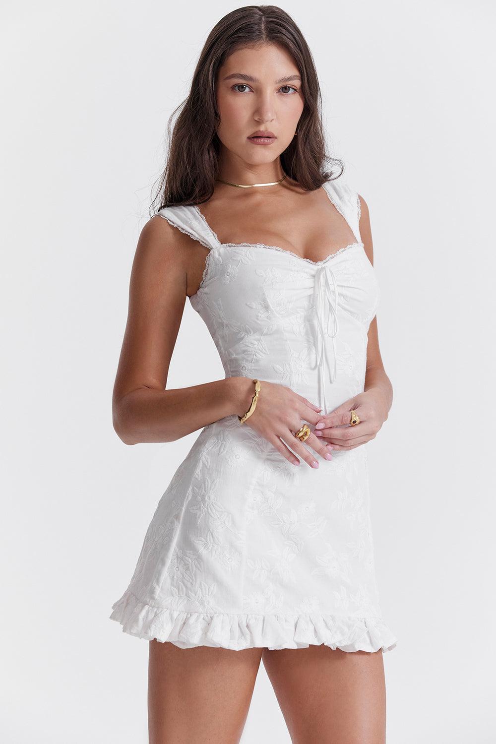 Vestido Curto Bordado Modern Lívia - GOLDEN ERA