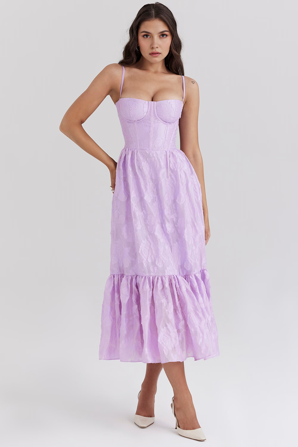 Vestido Midi Bustier Emma