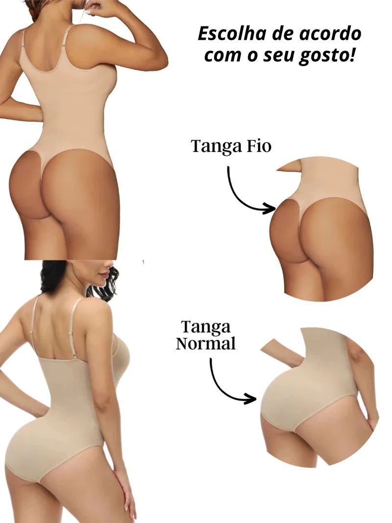 Body Modelador Suit Shape Slim