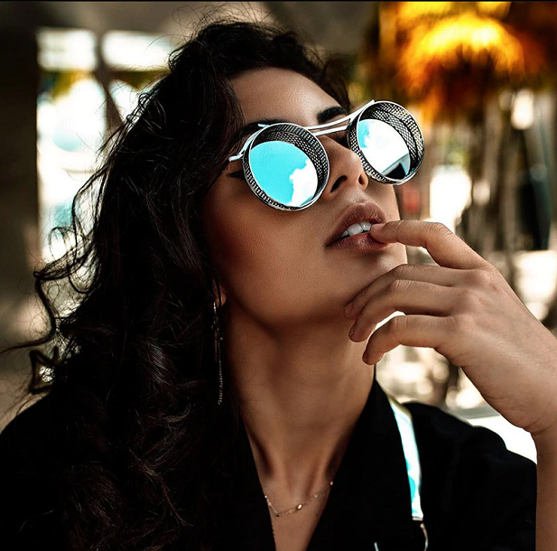 Óculos de Sol Redondo Amber