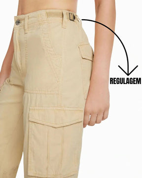 Calça Cargo Feminina - Afine e Modele o Seu Corpo