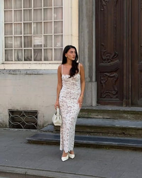 Vestido Midi Rendado Modern Sofia - GOLDEN ERA