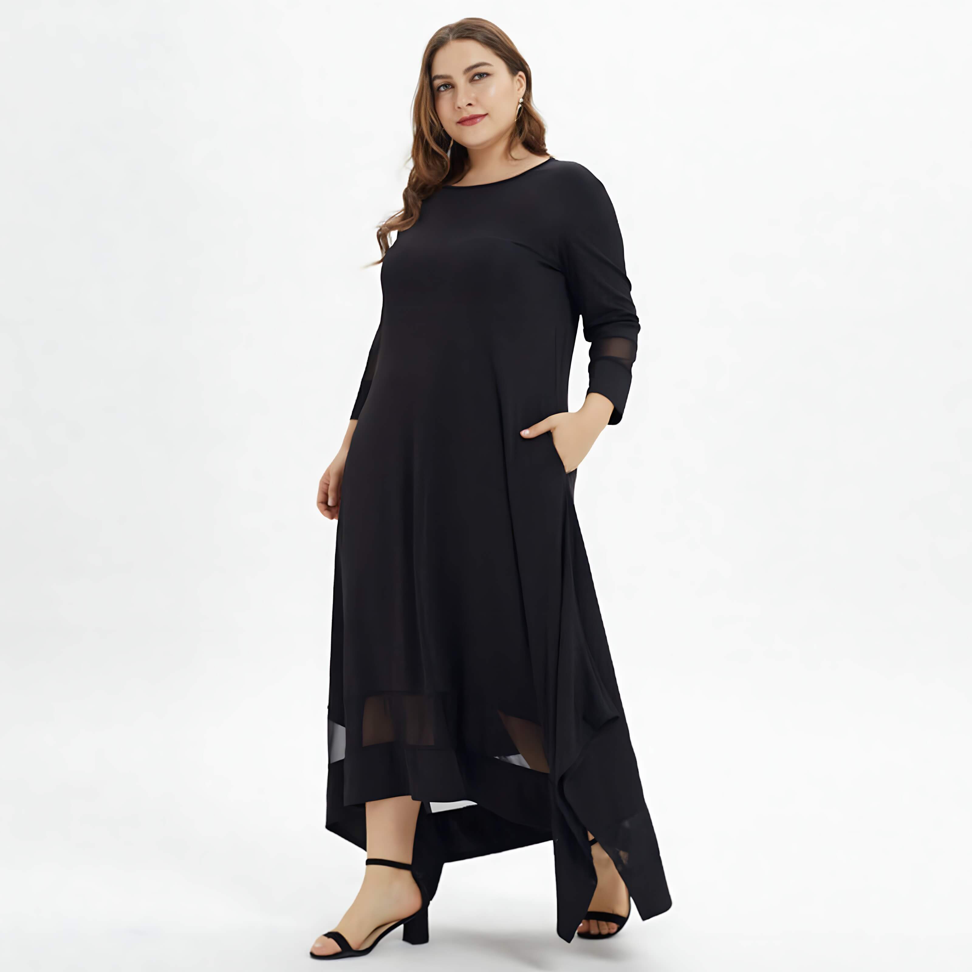 Vestido Longo Coeur - Plus Size