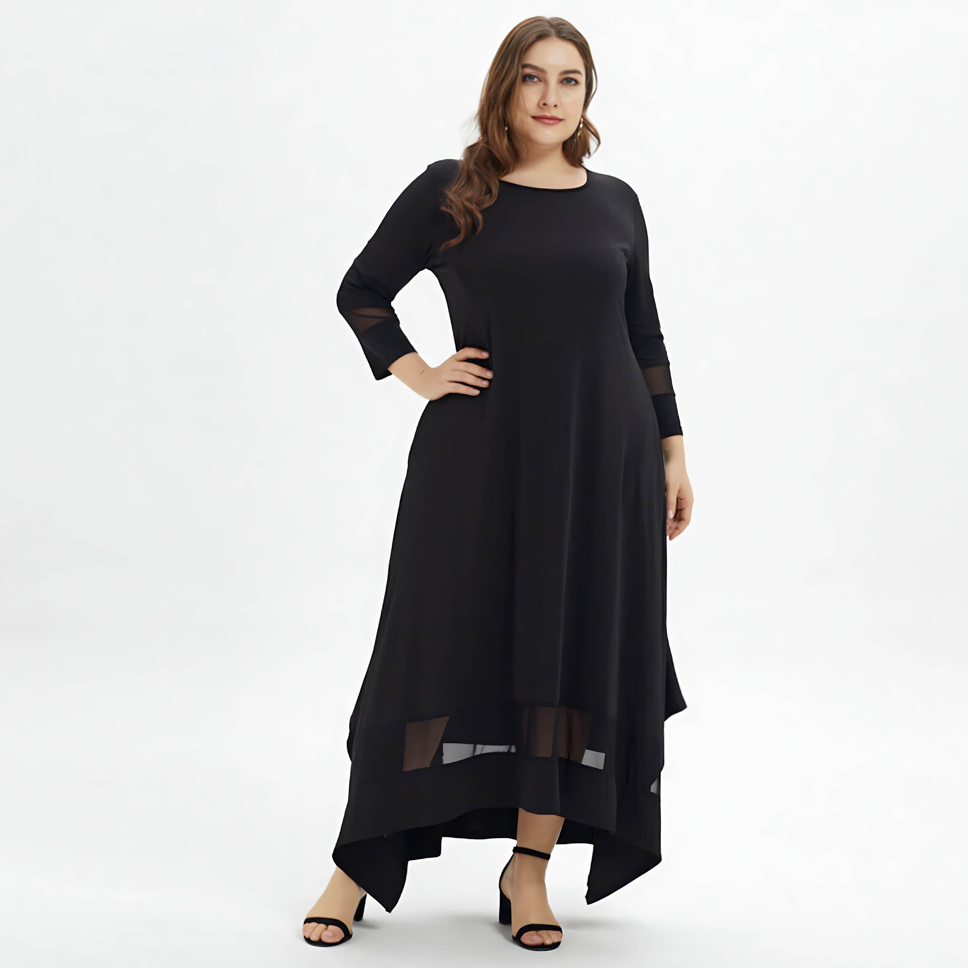 Vestido Longo Coeur - Plus Size