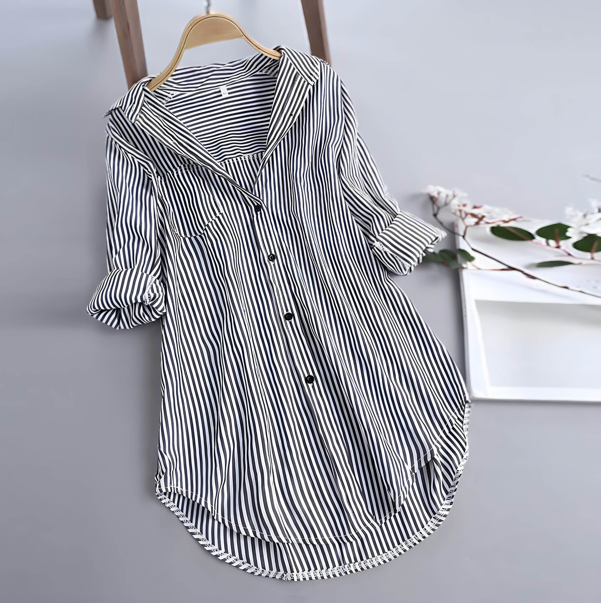 Camisa Feminina Alongada Angel