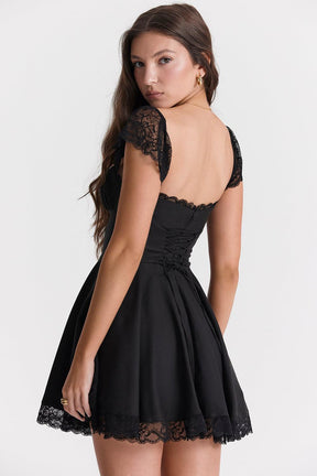 Vestido Curto Bustier Renda Jasmin