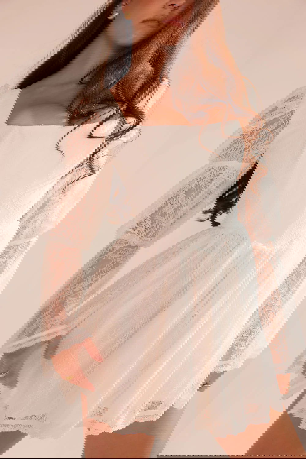 Vestido Curto  Branco Modern Grace - GOLDEN ERA