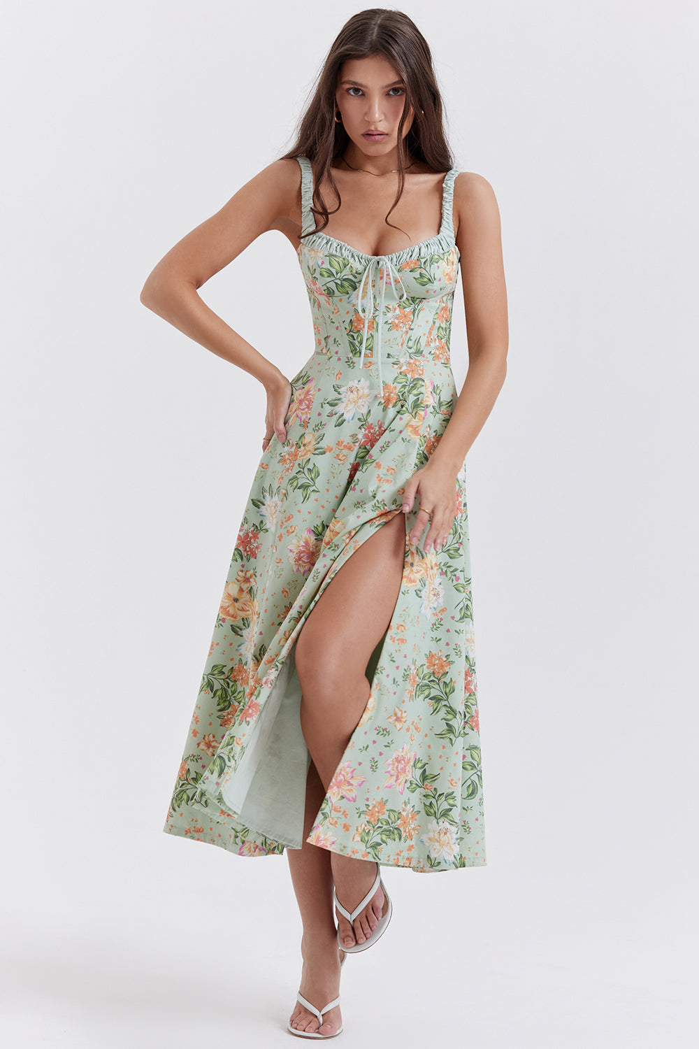 Vestido Midi Bustier Selina