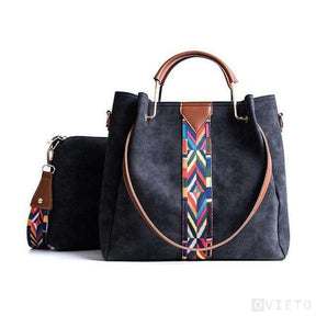Bolsa Tribal Pattern  - Kit 2 Peças