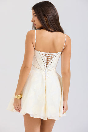 Vestido Curto Modelador com Amarrações – Modern Selena | GOLDEN ERA