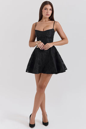 Vestido Curto Modelador com Amarrações – Modern Selena | GOLDEN ERA