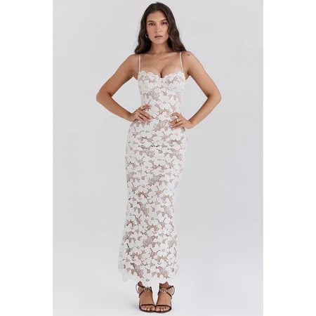 Vestido Midi Rendado Modern Sofia - GOLDEN ERA