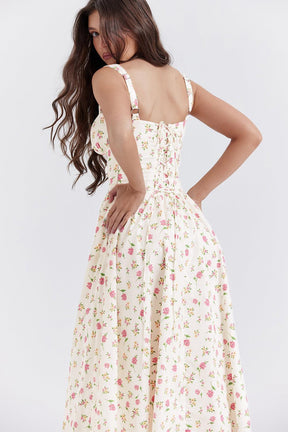 Vestido Midi Bustier Lauren
