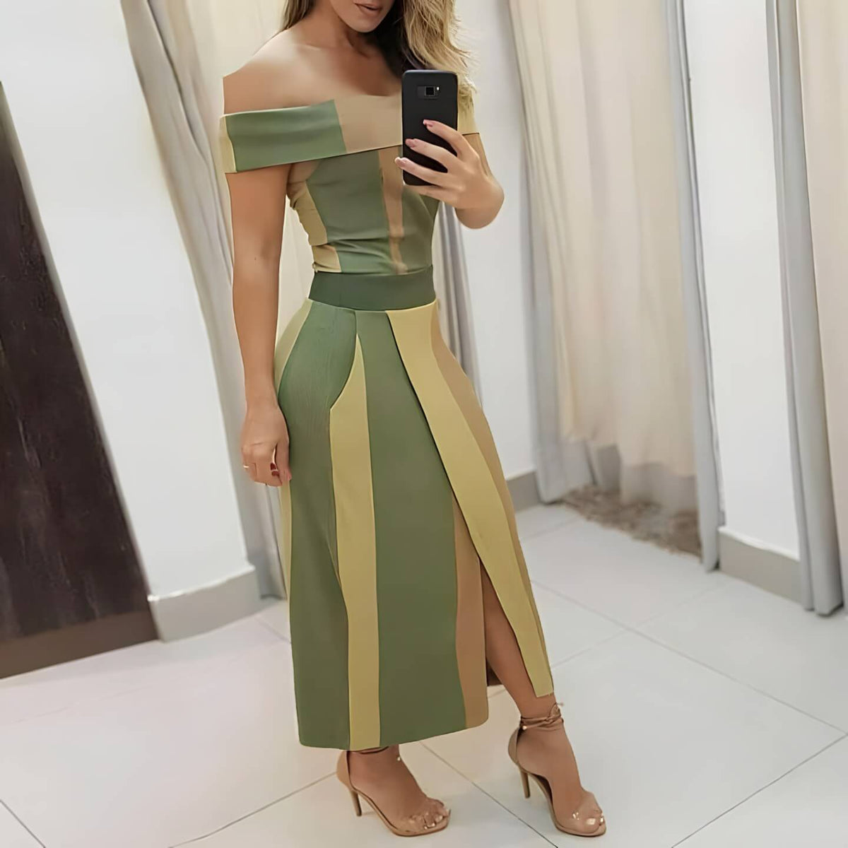 Vestido Mídi Menton