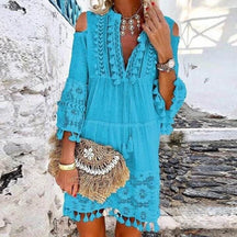 Vestido Curto Rendado Siena